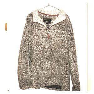 True grit grey pullover